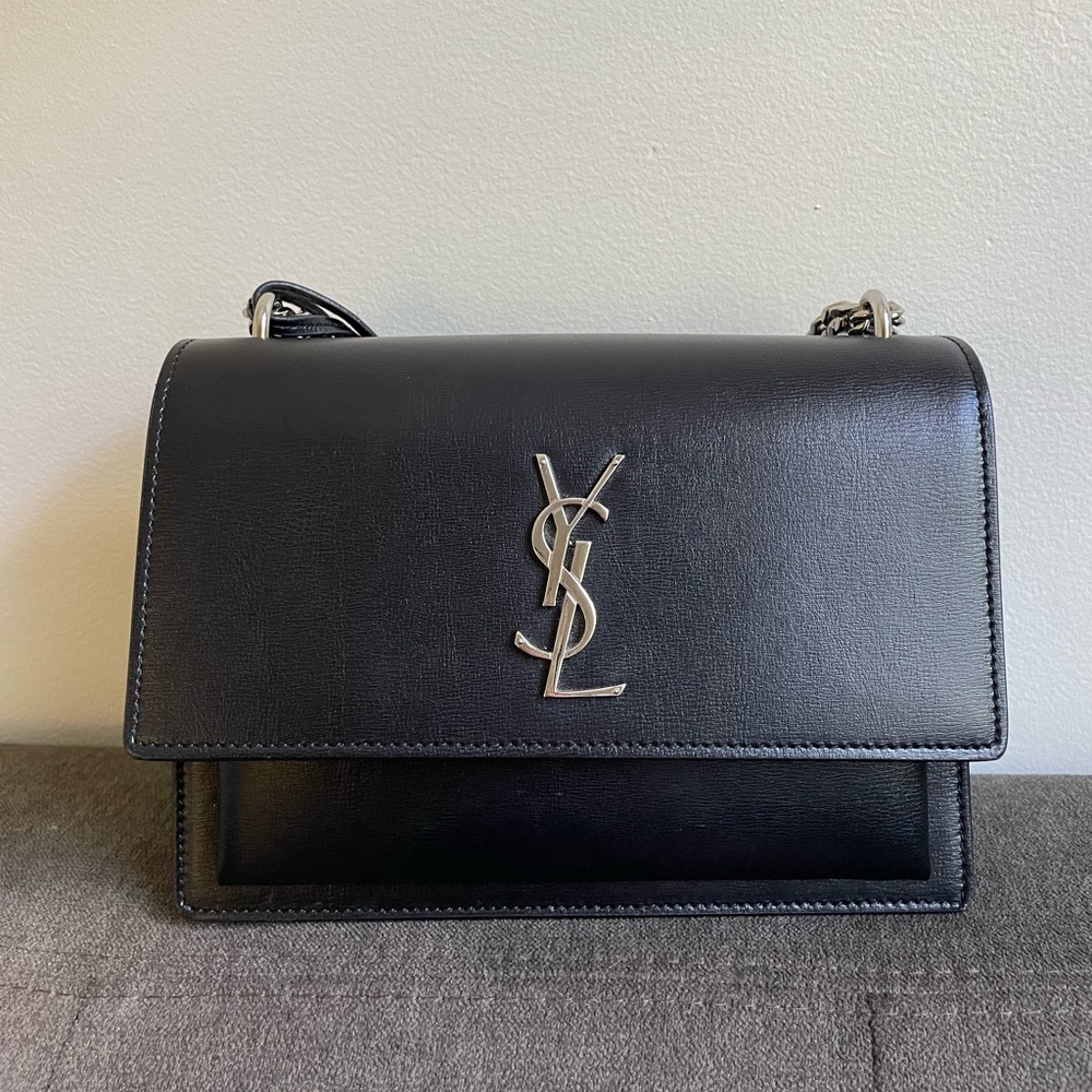 Ysl Medium Chained Sunset Bag - image 1